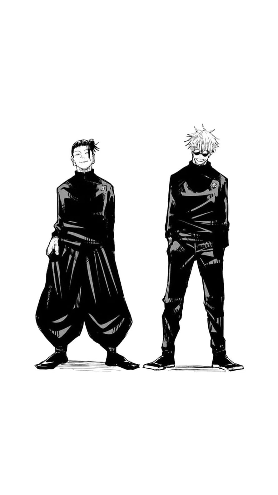 Gojo Satoru and Geto Suguru Jujutsu Kaisen Manga Illustration, geto suguru HD phone wallpaper