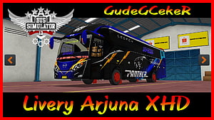 Bus Simulator Indonesia Arjuna XHD Panther Legacy Livery Mod Download HD wallpaper