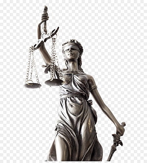 Lady Justice Statue Holding Scales and Sword on Transparent Background HD phone wallpaper