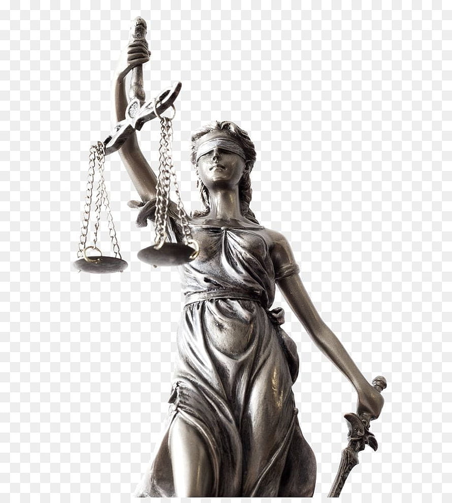 Lady Justice Statue Holding Scales and Sword on Transparent Background HD phone wallpaper