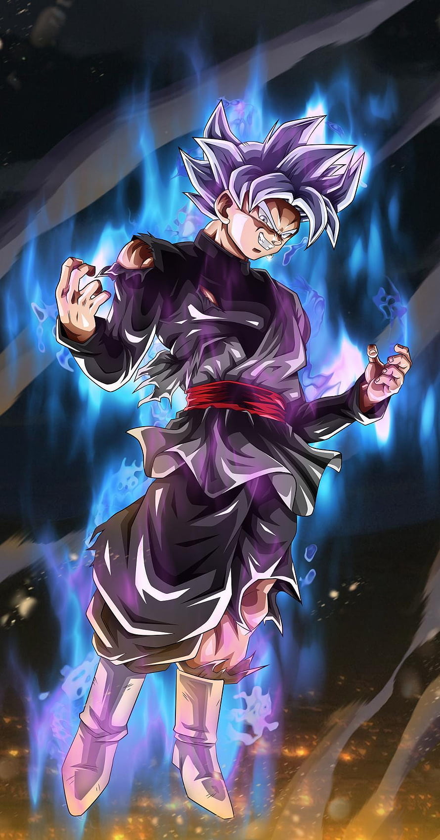 Goku Ultra Instinct Sign Anime Wallpaper HD phone wallpaper
