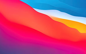 macOS Big Sur Abstract Wave Wallpaper with Vibrant Gradient Colors HD wallpaper