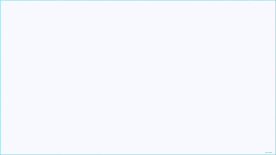 Minimalist White Background with Subtle Light Blue Border Frame HD wallpaper