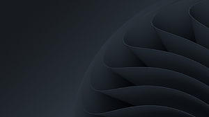 Dark Abstract Minimalist Curved Layers Wallpaper HD wallpaper