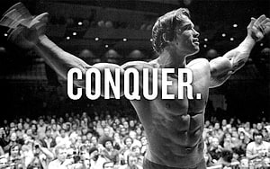 Arnold Schwarzenegger Bodybuilding Victory Celebration Motivational Wallpaper HD wallpaper