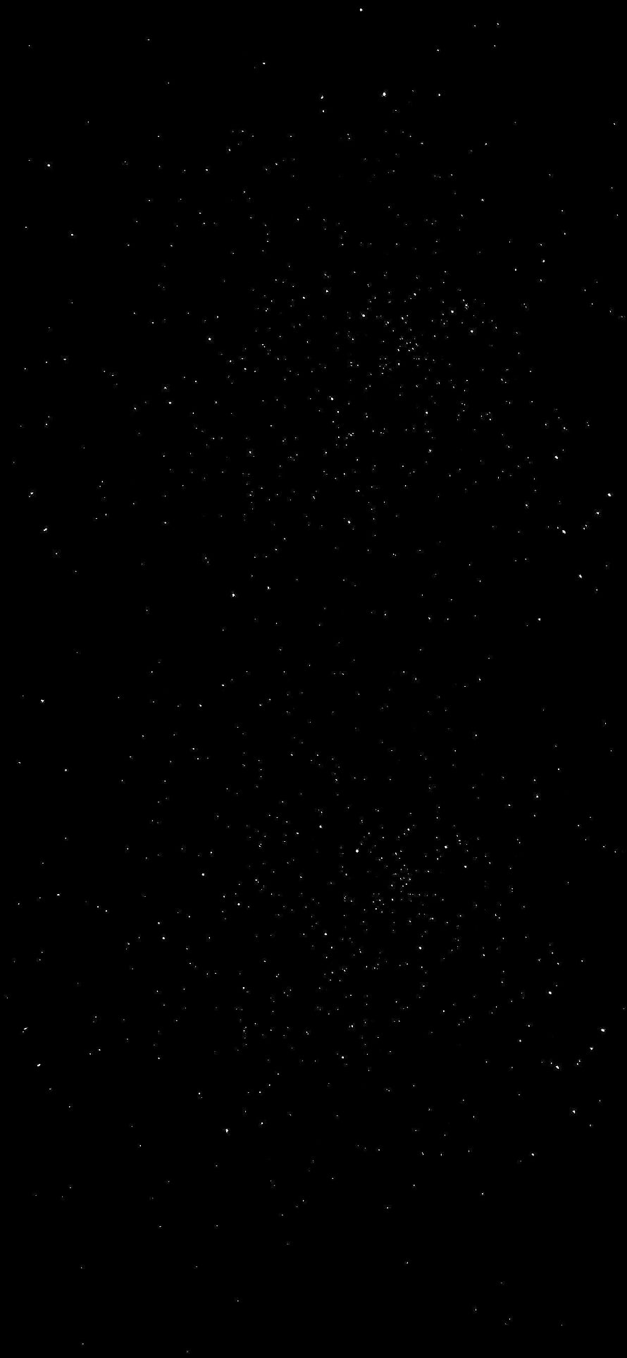 Minimalist Deep Space Starfield on Pure Black Background HD phone wallpaper