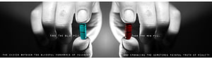 The Matrix Red and Blue Pill Choice Concept Artwork HD wallpaper