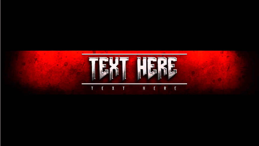 Dark Red Grunge Banner Template with Metallic Text Placeholder HD wallpaper