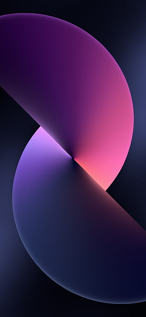 Abstract Purple and Pink Gradient Spheres Wallpaper HD phone wallpaper