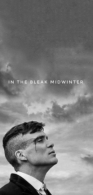 Thomas Shelby from Peaky Blinders in a moody black and white portrait with a tearful expression HD phone wallpaper