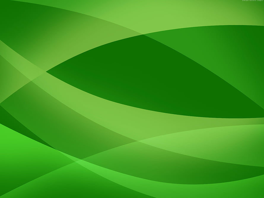 Abstract Green Gradient Waves Minimalist Digital Art Background HD wallpaper