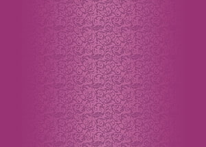 Elegant Pink Damask Floral Pattern Background with Vintage Ornamental Swirls HD wallpaper