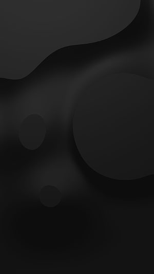 Dark Abstract Gradient Wallpaper With Smooth Black Curves And Minimalist Geometric Shapes HD phone wallpaper