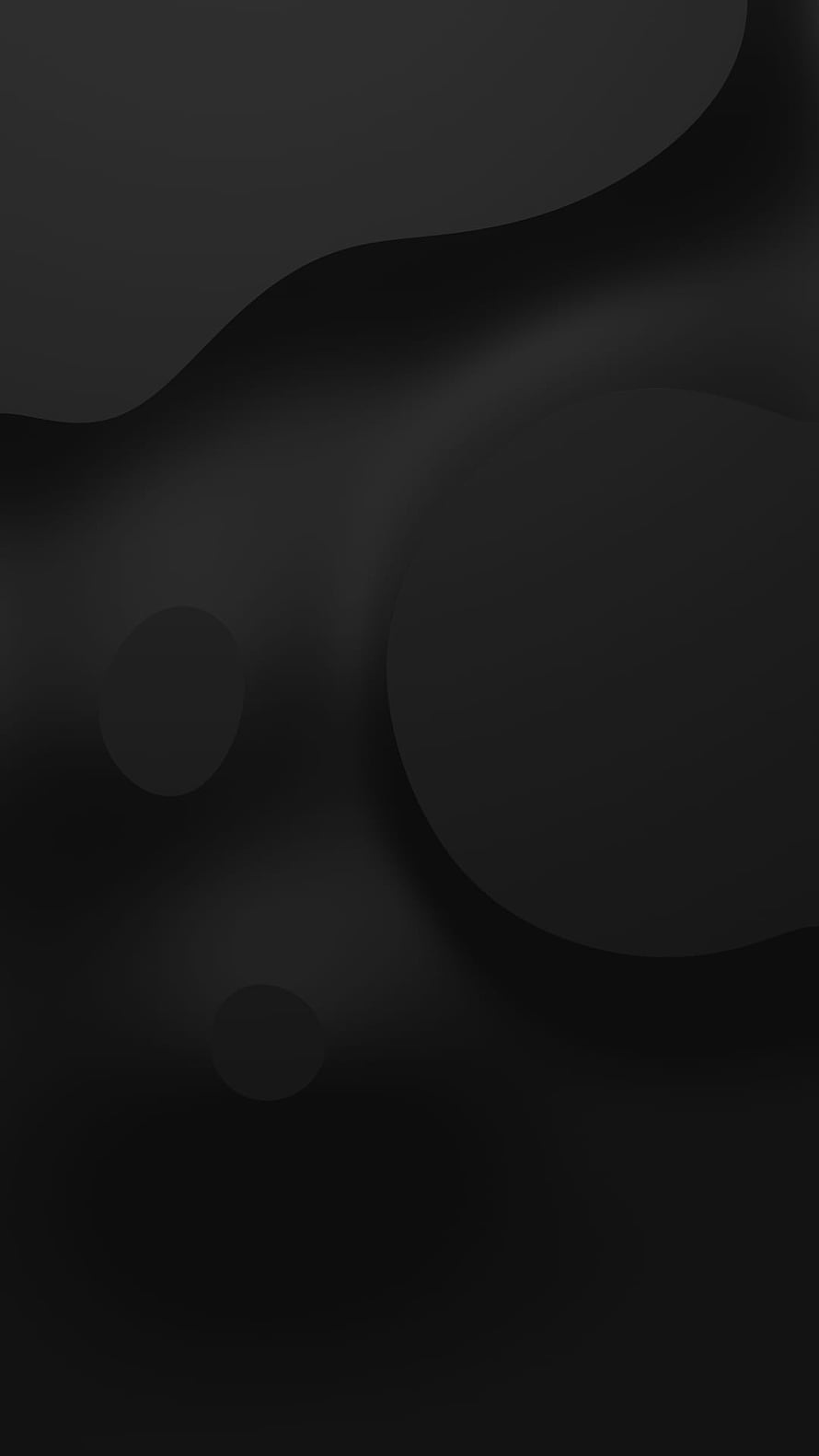 Dark Abstract Gradient Wallpaper With Smooth Black Curves And Minimalist Geometric Shapes HD phone wallpaper