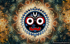 Hare Krishna Om Namah Shivaya Spiritual Mandala Art Wallpaper, Jai Jagannath, #jagannath HD wallpaper