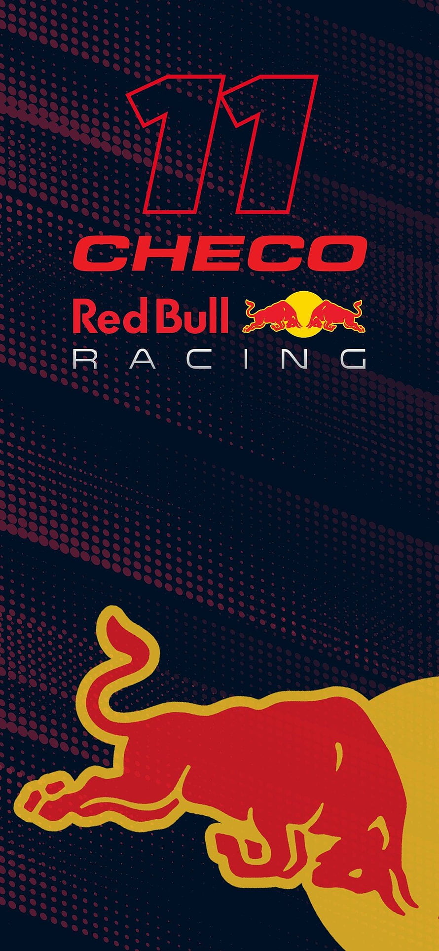 Checo Perez Red Bull Racing Number 11 F1 Wallpaper HD phone wallpaper