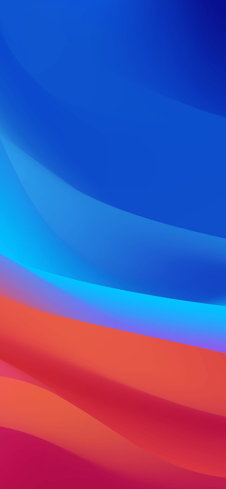 Abstract Blue and Red Gradient Waves Wallpaper HD phone wallpaper