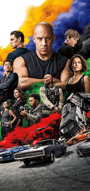 Fast and Furious 10 Movie Poster with Vin Diesel and Cast HD phone wallpaper