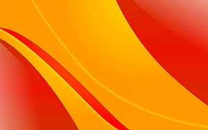 Abstract Red and Orange Gradient Waves Wallpaper HD wallpaper