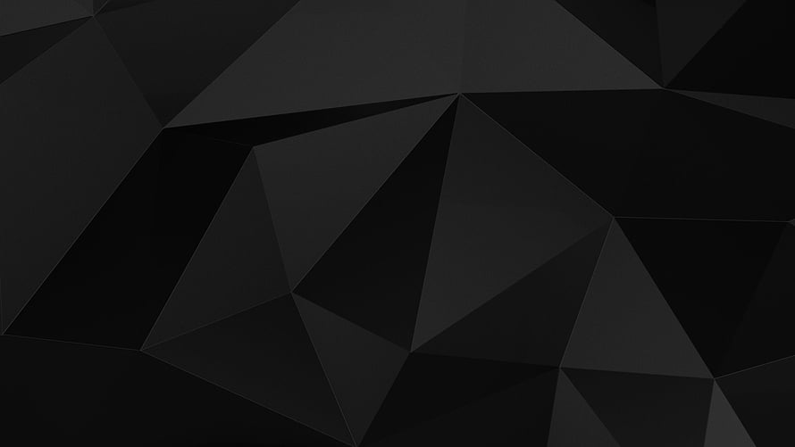 Dark Geometric Low Poly Faceted Black Minimalist Abstract Background HD wallpaper