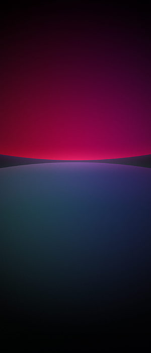 Abstract Gradient Horizon With Deep Purple And Magenta Sky Over Dark Blue Terrain HD phone wallpaper