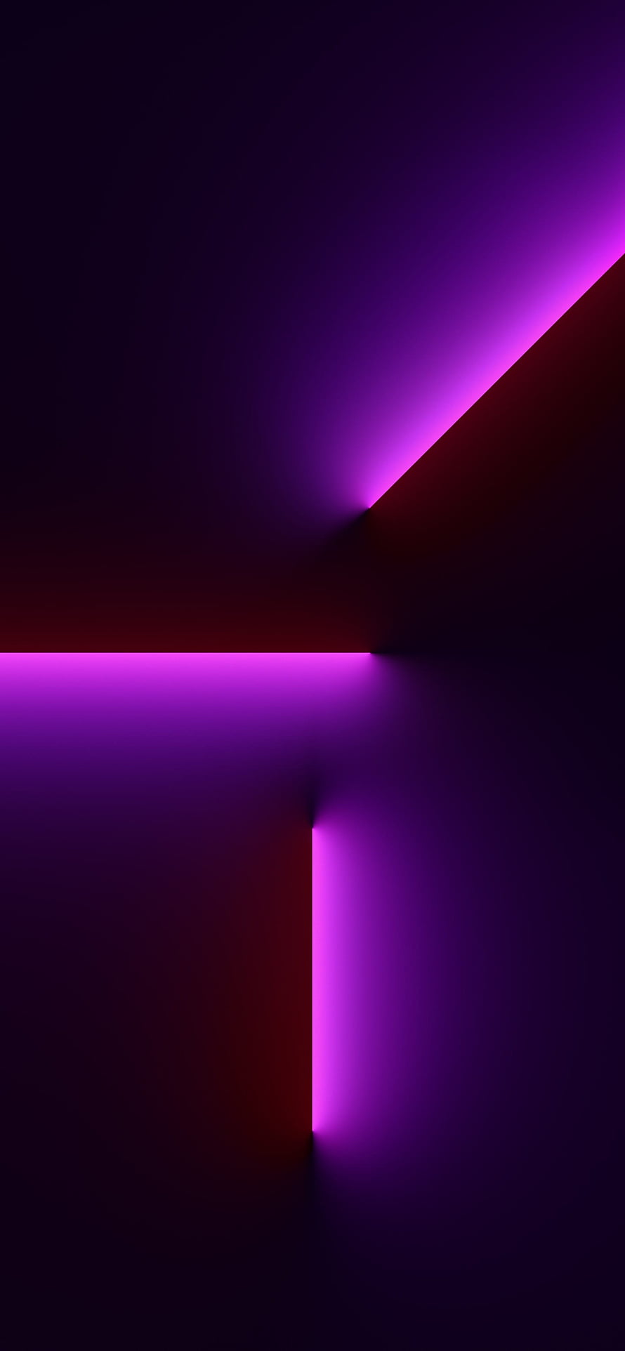 Abstract Purple and Red Geometric Light Gradient Wallpaper HD phone wallpaper