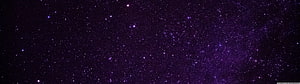 Vast Purple Starfield with Deep Space Nebula and Scattered Bright Stars HD wallpaper