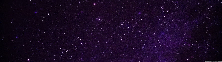 Vast Purple Starfield with Deep Space Nebula and Scattered Bright Stars HD wallpaper