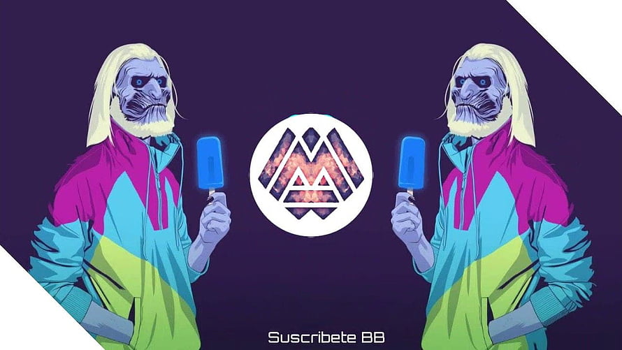 Maradonata Anime Style Illustration With Blue Popsicles And Retro Jacket HD wallpaper