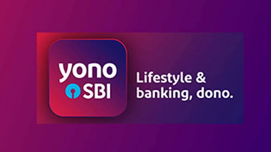 Yono SBI Lifestyle and Banking App Logo on Purple Gradient Background HD wallpaper