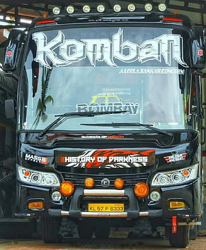 Black Force Motors Bus With Kombat Decal And History Of Darkness Livery HD phone wallpaper