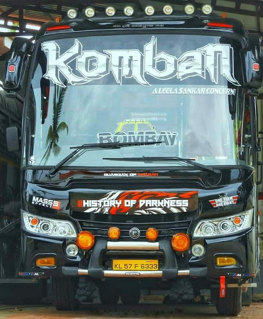 Black Force Motors Bus With Kombat Decal And History Of Darkness Livery HD phone wallpaper