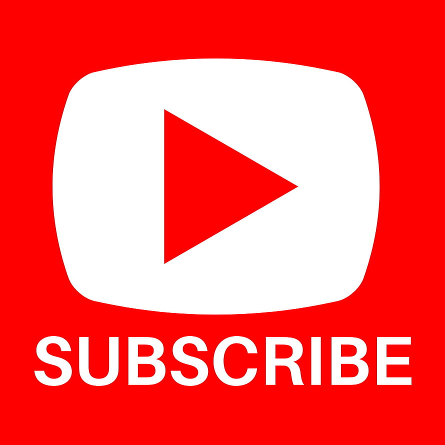 YouTube Subscribe Button Icon Red Background White Play Symbol HD phone wallpaper