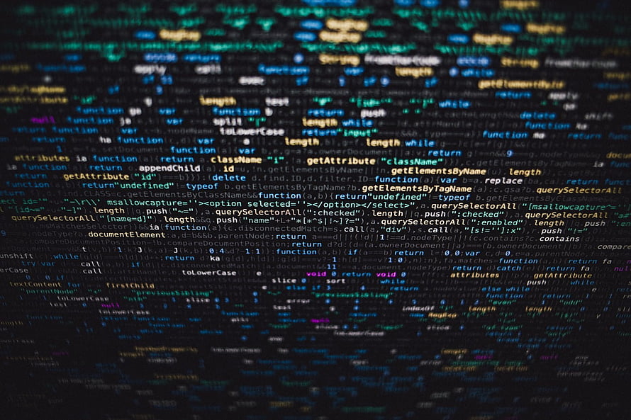 Colorful JavaScript Code on Dark Screen with Syntax Highlighting HD wallpaper