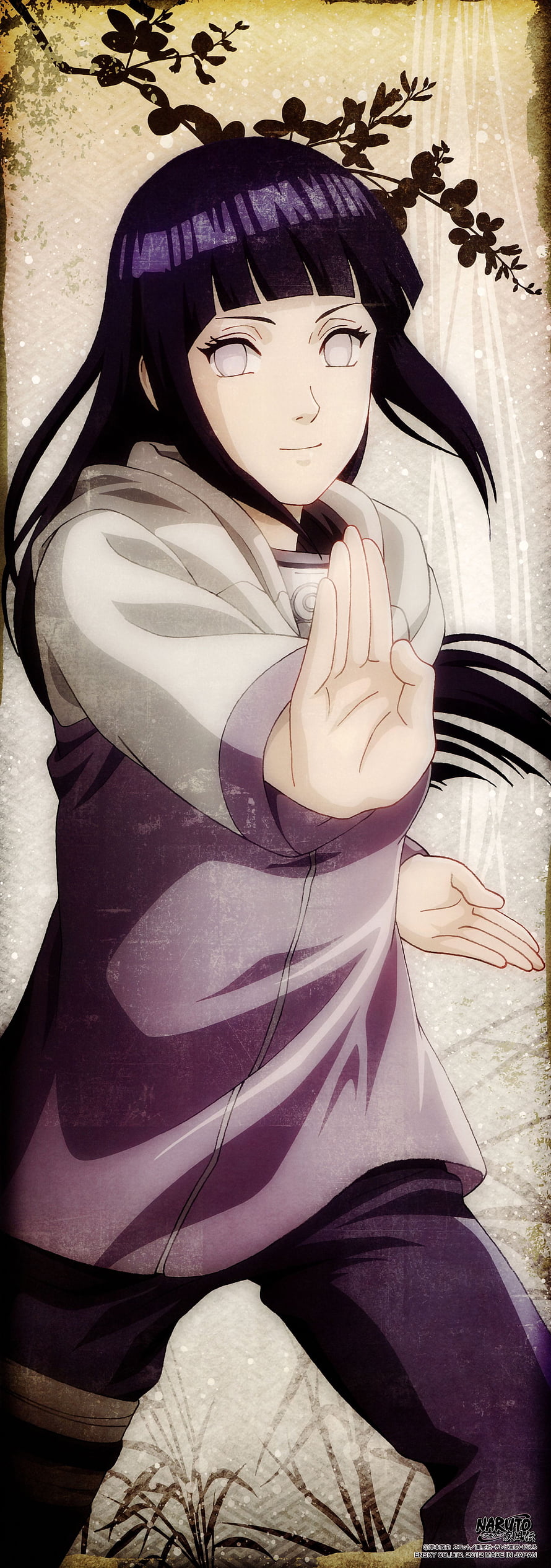 Hinata Hyuga Naruto Shippuden Anime Character Wallpaper HD phone wallpaper