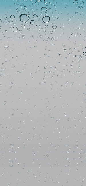 Raindrops on Glass Window with Blue Sky Background HD phone wallpaper