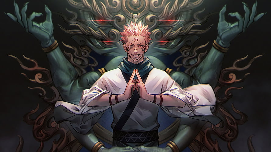 Naruto Uzumaki Six Paths Sage Mode with Six-Tails Avatar Anime Wallpaper HD wallpaper