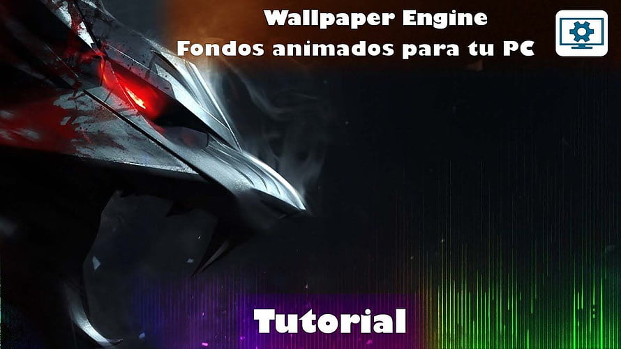 Dark Sci-Fi Mecha Head with Glowing Red Eye and Smoke Effects HD wallpaper