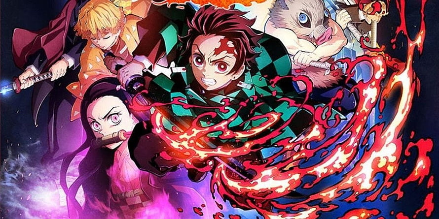 Demon Slayer Kimetsu no Yaiba Anime Group Action Wallpaper HD wallpaper