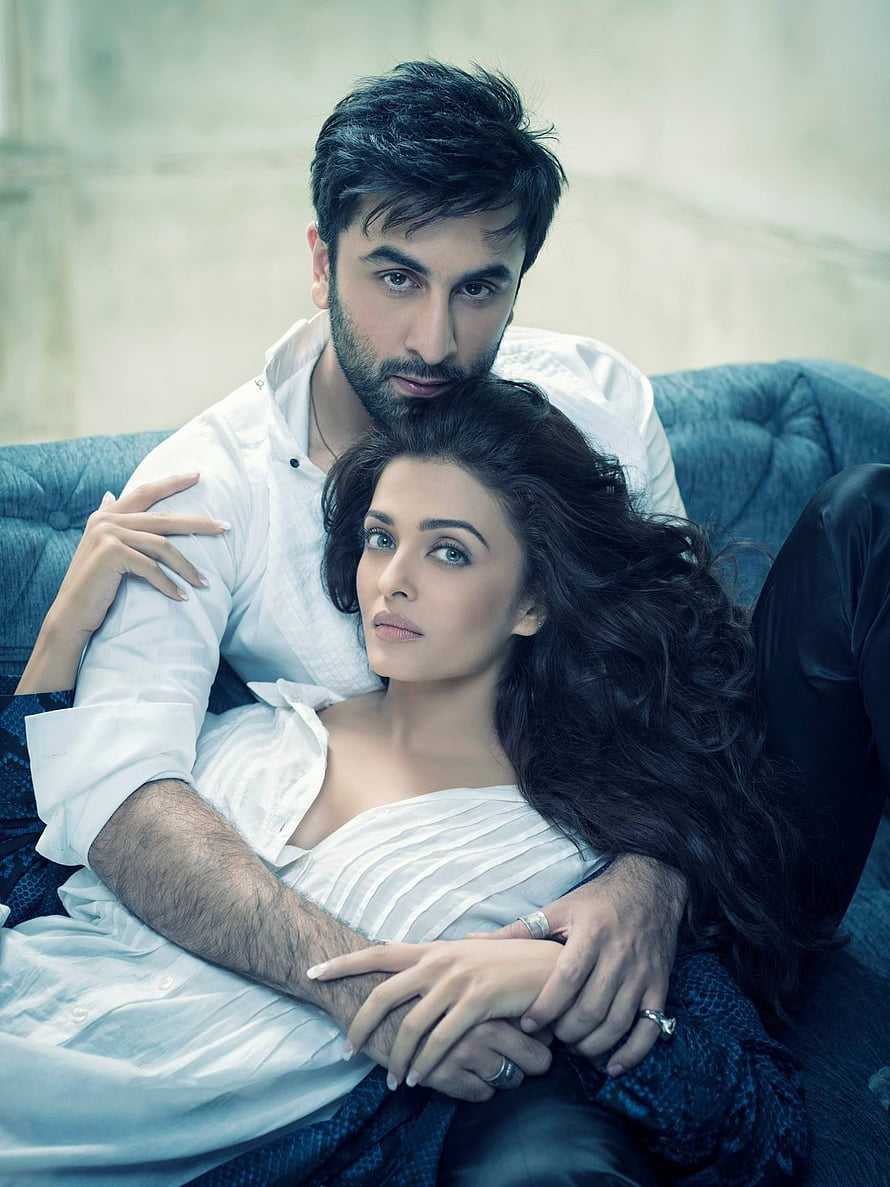 Aishwarya Rai and Ranbir Kapoor in intimate portrait from Ae Dil Hai Mushkil HD phone wallpaper