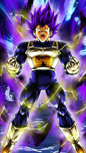 Vegeta Super Saiyan God SS Evolution Anime Wallpaper HD phone wallpaper