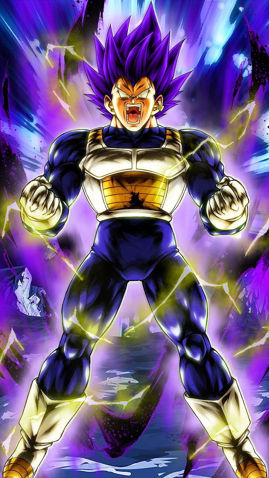 Vegeta Super Saiyan God SS Evolution Anime Wallpaper HD phone wallpaper