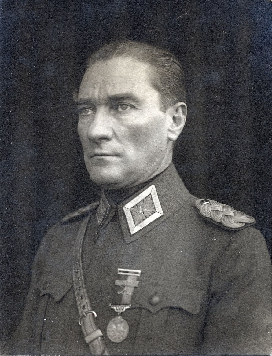 Portrait of a Soviet Military Officer in Uniform with Medals and Shoulder Boards HD phone wallpaper