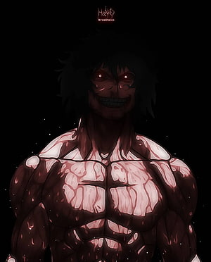 Eren Yeager Founding Titan Form Anime Dark Fantasy Artwork HD phone wallpaper
