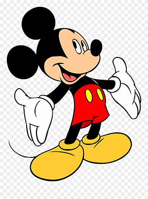 Mickey Mouse Classic Cartoon Character Illustration HD phone wallpaper