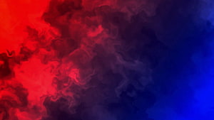 Abstract Red and Blue Smoke Clouds Blending into Dark Purple Mist Background HD wallpaper