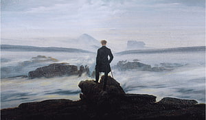 Wanderer Above the Sea of Fog by Caspar David Friedrich Romantic Landscape Painting, The Wanderer above the Sea of Fog, caspar david friedrich HD wallpaper