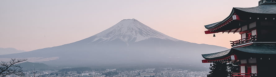Majestic Mount Fuji View With Traditional Japanese Temple Architecture HD wallpaper