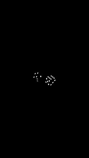 Minimalist black AMOLED wallpaper with small white dot clusters HD phone wallpaper