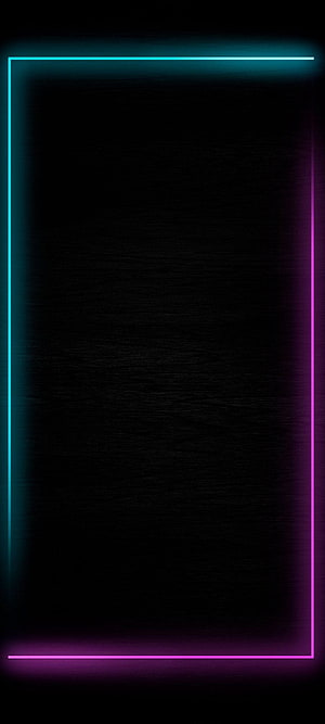 Neon Blue and Pink Light Frame on Dark Textured Background HD phone wallpaper